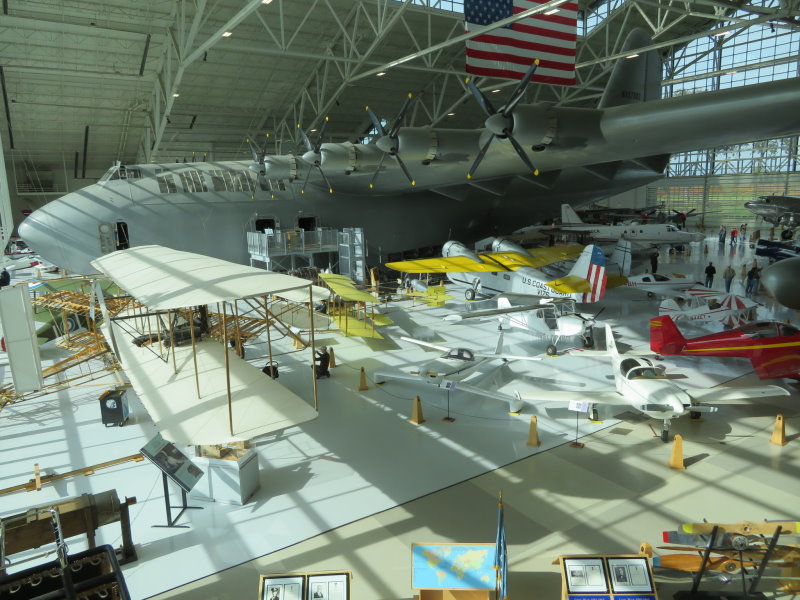 Evergreen Aviation and Space Museum: &quot;The Spruce Goose&quot; dwarfs everything else in the hanger